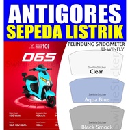 LAYAR Uwinfly D65 Anti-Scratch Speedometer Sticker | Electric Bike Screen Protector D65 – Anti-Scrat