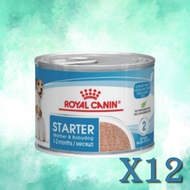 皇家 - Royal Canin 初生犬及母犬營養主食罐頭 195g X12 (EXP:23/07/2026)