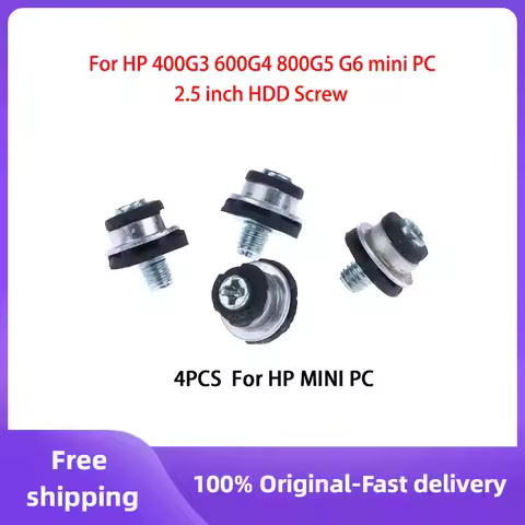 HP 2.5 HDD/SSD M3 Grommet Screw 4pcs for HP 400G3 800G4 600G5 G6 mini PC AIO G2 G3 2.5 inch HDD Scre