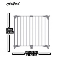 Halford Double Panel Metal Child Safety Gate