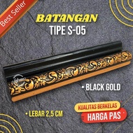 BATANGAN PIGURA UKIR S05 PANJANG 3 METER//BATANGAN ECER/LIS PLAVON