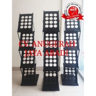 4-Tier Folding Iron Brochure Rack/4-Tier Black Brochure Rack/4-Tier Brochure Rack/4-Tier Folding Bro