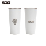 SOG 470Ml SUS 304สุญญากาศคู่-ชั้นสแตนเลสถ้วยความจุมาก Anti Drop แก้วเบียร์ถ้วยชาแก้วน้ำ