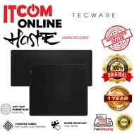 TECWARE HASTE CORDURA 450*400*3MM/900*400*3MM MOUSE PAD BLACK