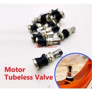 Motor Tyre Tubeless Valve Aluminium Kepala Angin Kereta Valve Tayar Kereta Motor Tubeless Tyre Valve