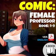 Comic adult Female Professor ebook manga Book 1-9 (English)