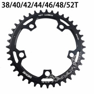 Deckas FOVNO 110BCD Chainring 12 Speed MTB Mountain Bike Round 5 Bolt Narrow Wide 36T 38T 40T 42T 44T 46T 48T 50T 52T 54T 56T 58T Chain Ring Black Chainring