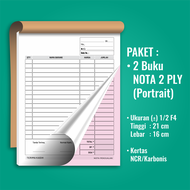 BUKU NOTA CUSTOM | 2 PLY NCR/CARBONIS