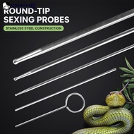 QUENNA Snake Sexing Probe Stainless Steel Gender Detector for Corn Snake King Snake Hognose Rounded 