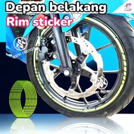 MOTOR Sport Rim Sticker / Lining Rim Sticker yamaha honda kawasaki suzuki y15 y15zr rs150 RSX BASIKA