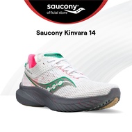 Saucony Kinvara 14 Road Running Lightweight Shoes Women's - White/Gravel S10823-85