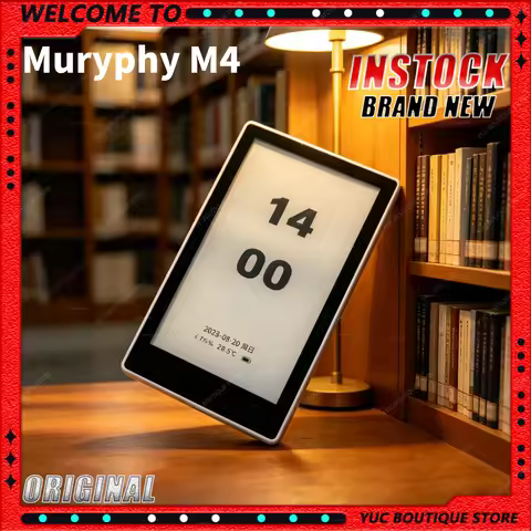 NEW Murphy M4 4.26 Inch Backlight Ink Screen Portable E-Book Reader Long Battery Life Lightweight 32