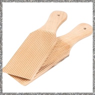 [feidan33.ph] Wooden Gnocchi Board Practical Gnocchi Maker Spaghetti Macaroni Pasta Board