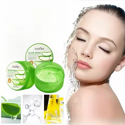 Aloe Vera Moisturizing Gel 300g, Apply to Face and Body, Moisturizing, Soothing, Cleansing, Refreshi
