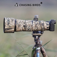 CHASING BIRDS camouflage lens coat for Nikon Z 180-600 mm F 5.6-6.3 VR waterproof and rainproof lens