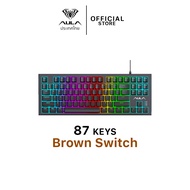 คีย์บอร์ด - AULA F3032 - Mechanical Keyboard Macro คีย์ไทย รับประกัน 2 ปี