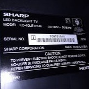 SHARP LC-40LE185M / MAINBOARD / POWER BOARD / SET BACKLIGHT