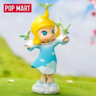 ของแท้ POPMART A Boring Day With Molly Action Figure ของเล่นตกแต่งโต๊ะป๊อปมาร์ทโมเดลทอยส์