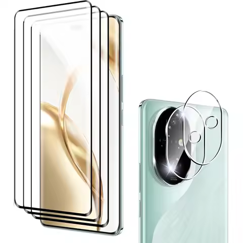 3D Curved 9H Tempered Glass For Honor 200 Pro Screen Protector Glass For Huawei Honor 200Pro Camera 
