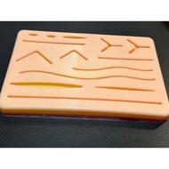 Silicone Leather Pad Used to Practice Stitching in Medical School - TMV - Size 17.5x12cm