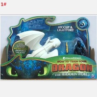 9"23cm How to Train Your Dragon Light Fury Toothless Action figure White Dragon Toys For Childrens B