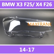 FOR BMW X3 F25 /X4 F26 14-17  HEADLAMP COVER HEADLIGHT COVER LENS HEAD LAMP COVER ฝาครอบไฟหน้า / ฝาค