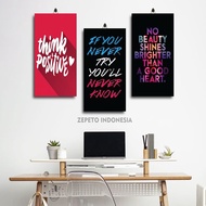 41-60 QUOTES ENJOY LIFE WALL DECORATION 15X30 SLYIW|6KQKB| ENGLISH QUOTE WOODEN POSTER | ANIME Room 