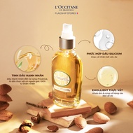 Dầu Dưỡng Thể Hạnh Nhân LOccitane Almond Supple Skin Oil ( 50ml /100ml ) Dưỡng ẩm 48h Giảm rạn da