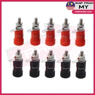 Trand88 JS-910B 4mm Banana Plug Jack socket Female Binding Post Terminals for Speaker Audio Less Tha
