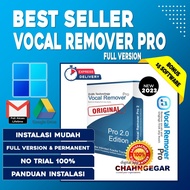 License Vocal Remover Pro 2024 Original License Software Sound Remover Editing Audio Vocal Music Sou