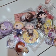 Official accessories hetalia merch kychain paper badge
