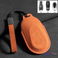 Car Key Case Key Fob Cover Key Holder For Mercedes Benz Maybach S580 A-B-C-M-CLA-CLS-E-G-GLB-GLE-R-S