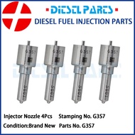 4Pcs Injector Nozzle G3S7 for Toyota 1KD 2KD 23670-30410 23670-0L100 23670-39355