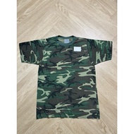 (Size S) Chest 18 Length 25.5 Genuine American Military T-Shirt US Army Navy Air Force USMC Camoufla