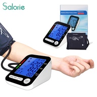 Salorie Blood Pressure Monitor Digital USB Rechargeable Upper Arm High Blood Pressure Machine for Dual User Automatic Smart High BP Check Monitoring Machine Complete Set Sphygmomanometer for Hypertension