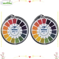 MOLIHA 1/2 Rolls PH Test Paper Strip Roll, 5m/roll PH 0-14 Test Paper, Durable PH Test Meter Kombuch