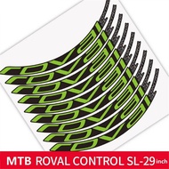 Bicycle Wheelset Stickers for Roval Control SL 29 Inch MTB Road Bike Rim Decals