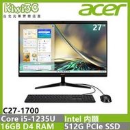 奇異果3C ACER C27-1700 DQ.BJKTA.002 i5-1235U/27"ALL IN ONE