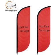 Beach flag rinting With Stand / Bow Beach Flag / Tear Drop Beach Flag / Feather Flag / Beach Flag / 