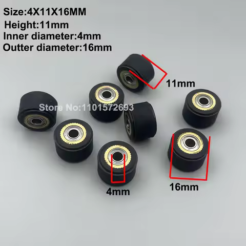 4PCS For Graphtec CE5000 Cutting Plotter Paper Pressure Pinch Roller FC8600 FC8000 FC9000 CE6000 CE7