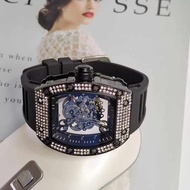 Richard RM055 Original Drill Same Style Perspective Bottom Cool Luminous Non-mechanical Watch Watch 