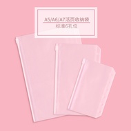 PVC Transparent Bag A6 Handbook A5 Storage File Bag Information Bag Notepad Business Card Book B5 Lo