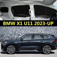 Car Sunshade for BMW X1 U11 2023+ Fully Blackout Sun Protection Privacy Camping Side Window Anti-Pee