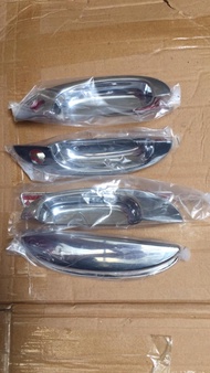 Ốp tay mở cửa mạ inox Daewoo Matiz 12/ Chery QQ