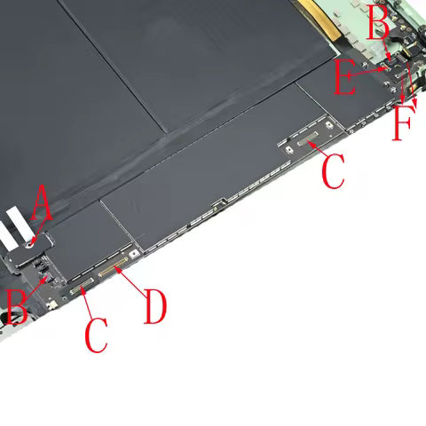 2-10Pcs Lcd Display Touch Screen Battery FPC Connector Plug For Ipad Air 4 5 Air5 Air4 10.9 A2316 A2