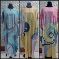 KAFTAN PASTEL TERENGGANU BATIK LUKIS 100% TANGAN BAJU KELAWAR