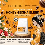 HWC COFFEE Honey Geisha Blend 93 Points Specialty Coffee Beans 227g