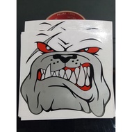 CAR STICKERS MOTORCYCLE STICKERS BULL DOG CUTTING STICKERS