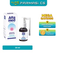 Afta Med Oral Spray 20ml EXP:05/2028 [ Aftamed Farmasi CS ]