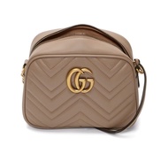 gucci marmont camera bag 24cm 447632 山形紋 藕粉 相機包 馬夢 側背包 肩背 斜背包 秋冬 美拉德